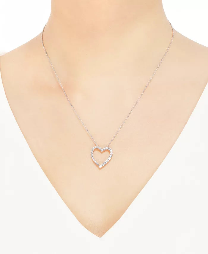 Heart Diamond Necklace (2 ct. tw.)