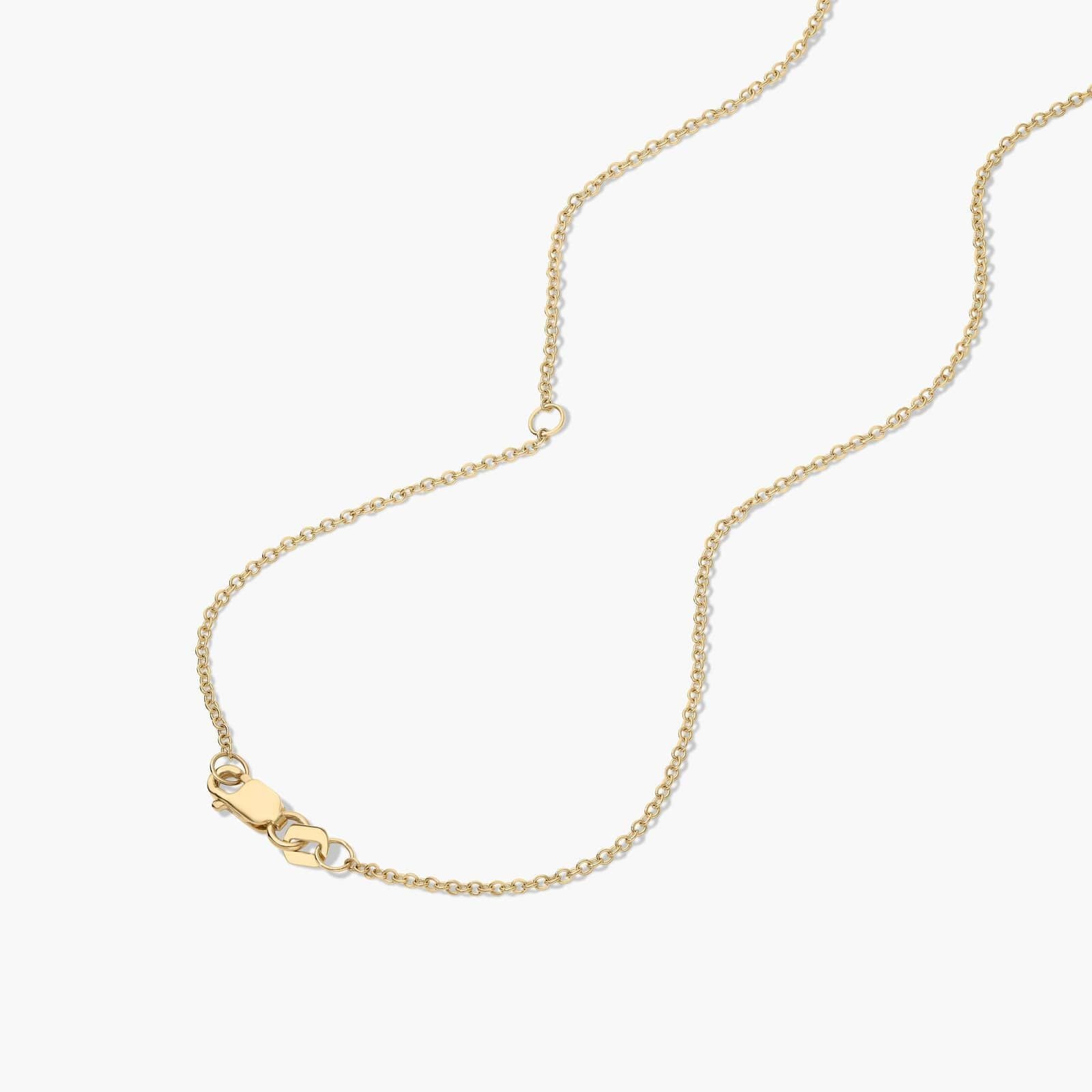 Solitaire Lab Diamond Pendant: 0.25 ct (F-G, VS2-SI1) in a 14K Yellow/White Gold 4-Prong Basket Mount.