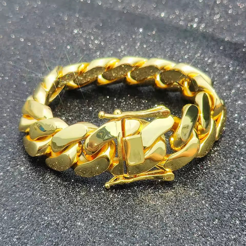 Miami Cuban Link Gold Bracelet