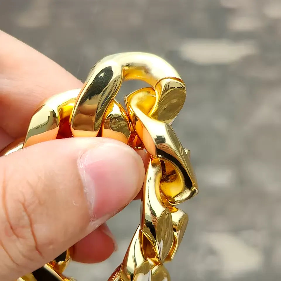 Miami Cuban Link Gold Bracelet