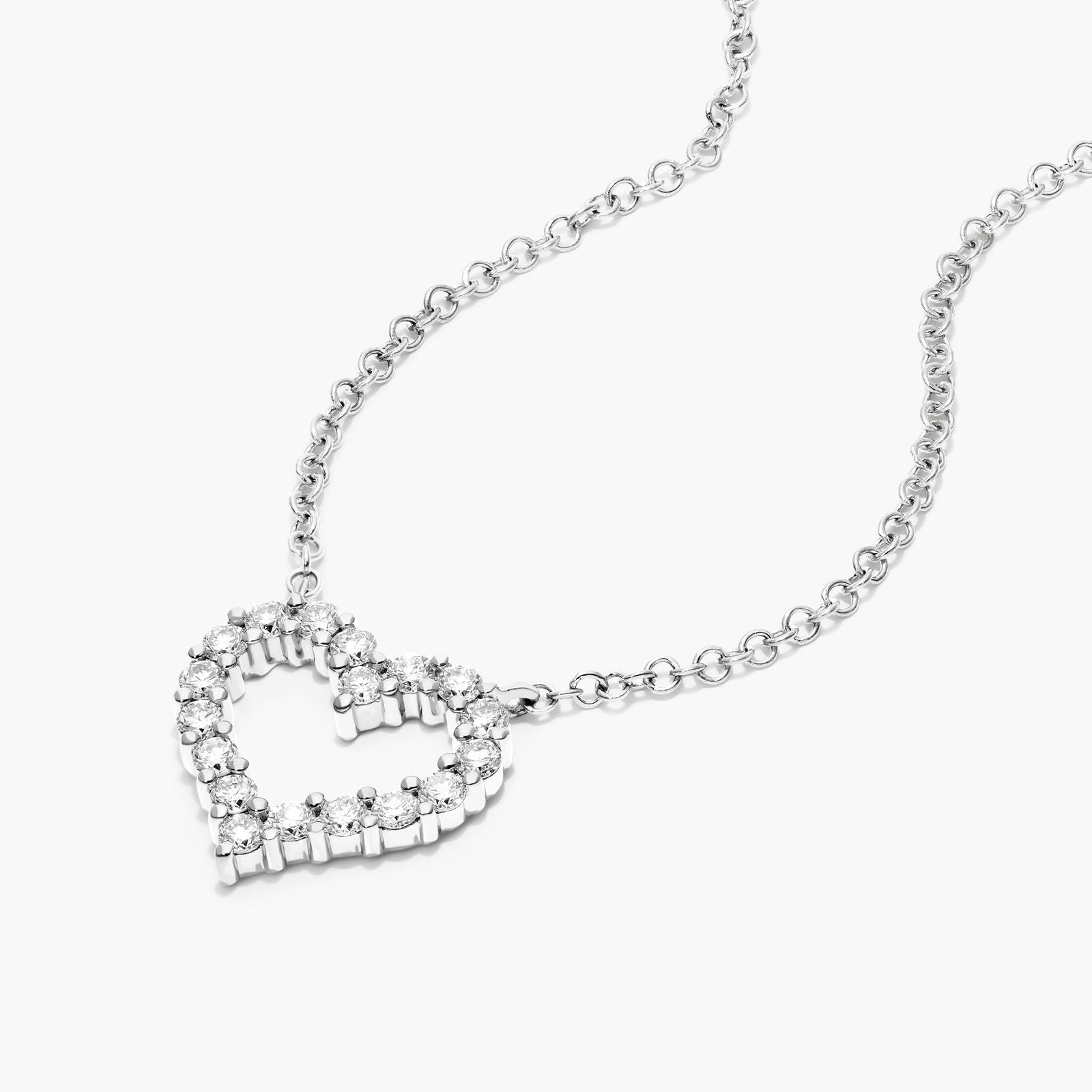 Heart Diamond Necklace (2 ct. tw.)