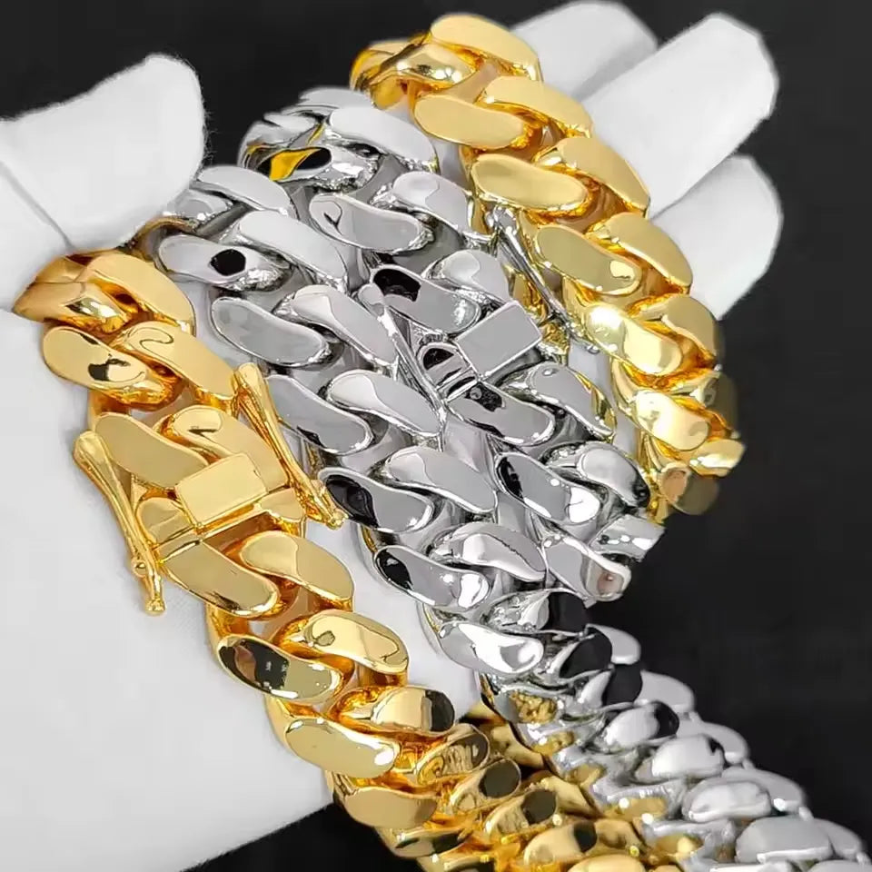 Miami Cuban Link Gold Bracelet