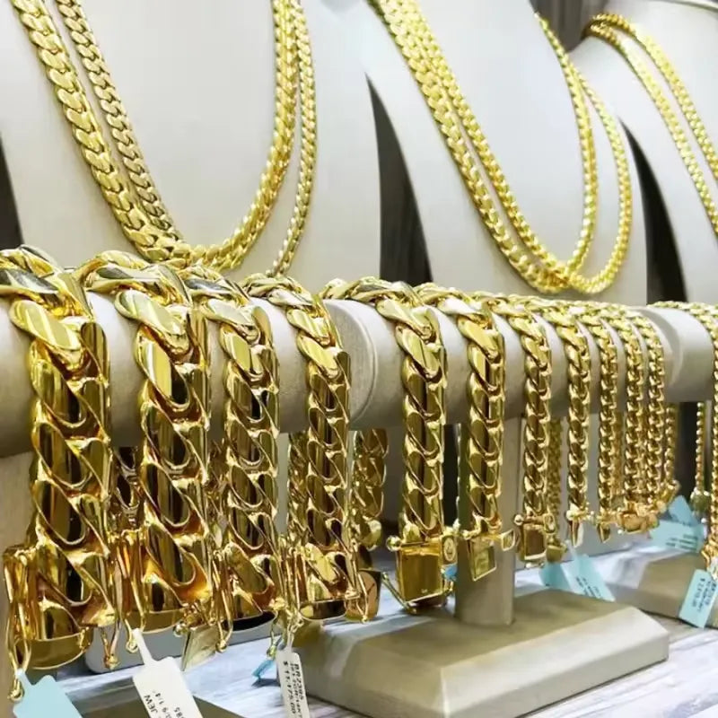 Miami Cuban Link Gold Bracelet